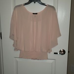 Pink formal top